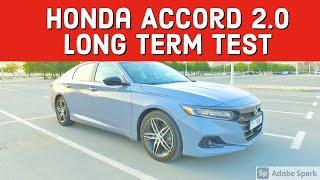 2020 Honda Accord 2.0 Long Term Test