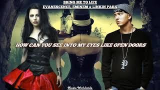 Bring Me To Life - Eminem Linkin Park & Evanescence Lyrics Video