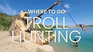 Troll Hunting USA  Thomas Dambo  Where to Find Trolls #troll #dambo #trollhunting #travel