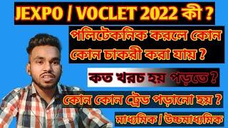 What is Jexpo and Voclet ?  Jexpo 2022  Polytechnic 2022  Full details course fees by Mintu