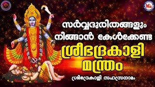 ശ്രീഭദ്രകാളി മന്ത്രം  Sree Bhadrakali Sahasranamam  Hindu Devotional Songs Malayalam 