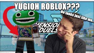I TRIED OUT YU-GI-OH IN ROBLOX???  YGO Dimension Duels X ft @LeahAsimov