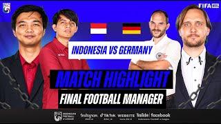 Indonesia Juara Dunia Football Manager   FIFAe World Cup 2024  Indonesia vs Germany