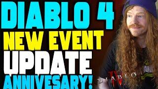 Diablo 4 - NEW EVENT FREE Cosmetics Gold And EXP BONUS Incoming