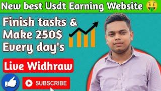 The minimum deposit is 1USDT the minimum withdrawal is 1USDT and the transaction is once every day