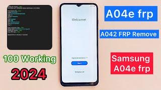 A04e frp bypass  A042F Frp bypass  Bypass frp mobile Samsung A042F new method 2024