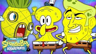 SpongeBobs CRAZIEST Transformations  30 Minute Compilation  SpongeBob