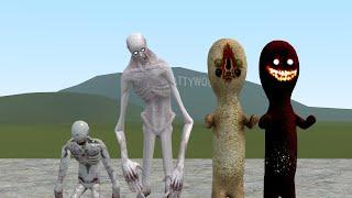 OLD SCP 096 VS SCP 173 Garrys Mod Sandbox