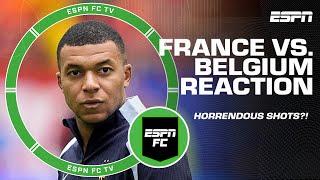 FULL REACTION to France vs. Belgium Stevie says quality of Frances shots was HORRENDOUS  ESPN FC