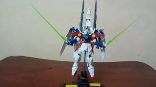 Gundam---- XXXG-OOWO WINGED GUNDAM ZERO 1st time building