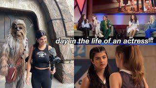 DAY IN THE LIFE OF AN ACTRESS behind the scenes of D23 + DISNEYLAND