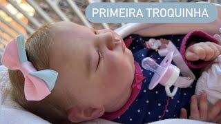 PRIMEIRA TROQUINHA DA NOVA BEBÊ REBORN