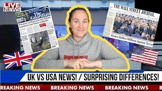 British vs USA NEWS  are Americans actually uneducated?