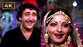 Tere Humsafar Geet Hain Tere 4K Song  Kishore Kumar Mukesh Asha Bhosle  Dharam Karam 1975