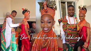 MY NIGERIAN EDO SIMPLE INTIMATE TRADITIONAL WEDDING. #nigerianwedding