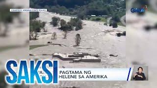 90 patay sa pagtama ng Hurricane Helene sa Amerika  Saksi