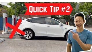 How to use the TESLA SUPERCHARGER Quick Tip #2