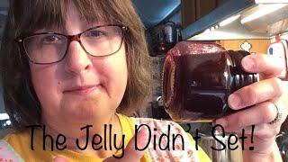 What To Do When the Jelly or Jam Does Not Set.