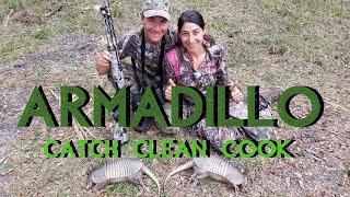 Hunting & Cooking ARMADILLO  {CATCH CLEAN COOK  Arroz con Armadillo} We just had to try it