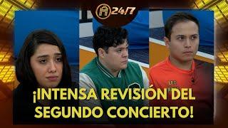 Los académicos hicieron la revisión de su segundo concierto de La Academia