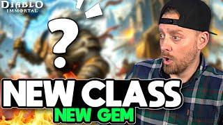 New Class Leaked + New 5 Star Gem in Diablo Immortal