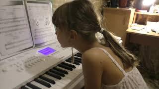 Игра на фортепиано1 класс музыкальной школыYAMAHA DGX660