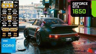 Cyberpunk 2077 on GTX 1650 Patch 2.13 FSR 3 Frame Generation