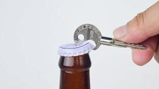 How to Make a Bottle Opener of Key