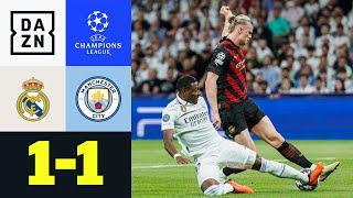 Real Madrid - Manchester City Halbfinale - Hinspiel  UEFA Champions League  DAZN Highlights