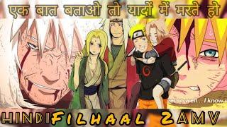 Filhaal 2 Mohabbat  Jiraiya X Tsunade & Naruto X Sakura  Hindi AMV  An Incomplete Love Story 