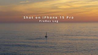 iPhone 15 Pro Cinematic Footage  Camera test  4K ProRes Log