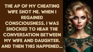 The AP of my cheating wife shot me. When I regained consciousness I was shocked to hear the....