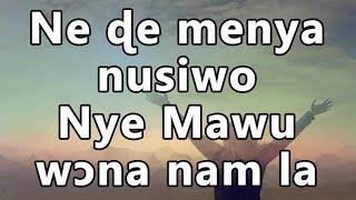 Ewe worship songs - Ne de menya nu siwo nye Mawu wo nam la - Gospel music medley - gospel togolais