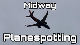 Midway Plane-spotting Southwest 737Volaris A320