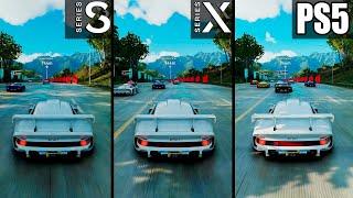 The Crew Motorfest  Xbox Series S vs. Series X vs. PS5