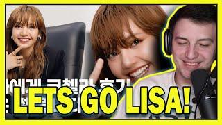 BLACKPINK Lisa Harper BAZAAR Interview REACTION