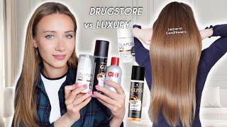 BEST LEAVE-IN CONDITIONERS OLAPLEX GLISS CHI - BEFORE & AFTER
