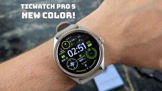 Mobvoi TicWatch Pro 5  SandStone Color Unboxing