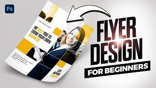 FLYER DESIGN in Photoshop  EASY STEPS 