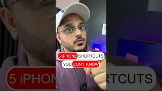 5 Most Useful iPhone Shortcuts  Part-1 #shorts #iphone