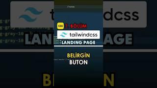 CTA Button Tailwind CSS Dersleri