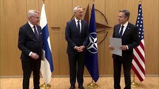 Finland joins NATO Russia warns of counter-measures