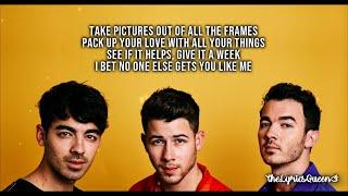 Jonas Brothers - Dont Throw It Away Lyrics HD