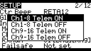 Taranis Q X7 OpenTX Bind Options