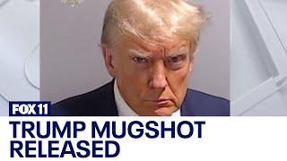 Trump mugshot released