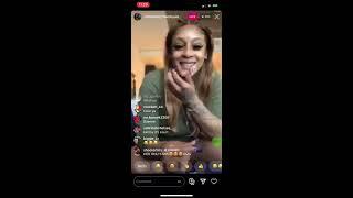 Mizz Twerksum Instagram Live