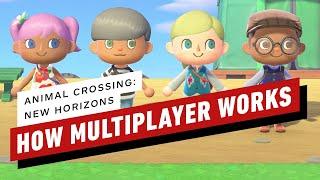 How Multiplayer Works in Animal Crossing New Horizons