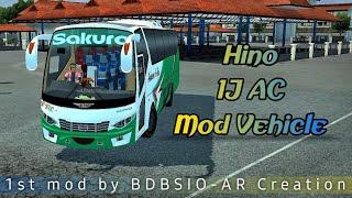 Hino 1j AC Bangladeshi Mod Vehicle  1st mod by BDBSIO