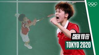 Chen Yu Fei wins the Gold Medal  Womens Badminton Singles Final  Full Match