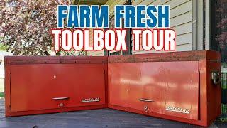 Estate Sale Toolbox Tour Tool Haul  Vintage Craftsman Tools Farm Fresh Barn Find Tool Box Reveal